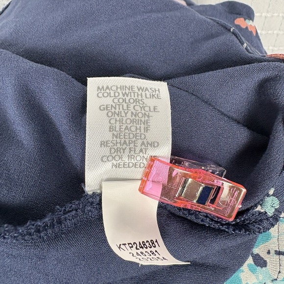 J. Jill Wearever Collection Top Womens XL Floral Flowy Stretch Loose Fit Career - Picture 7 of 7